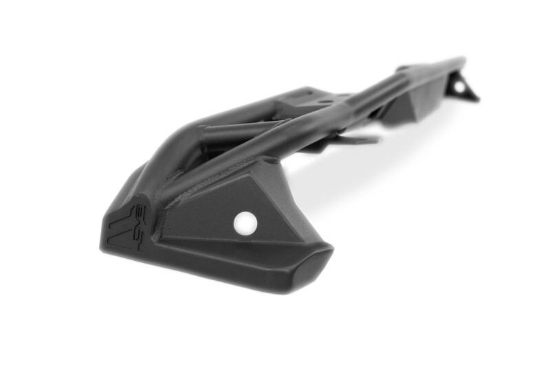 Ford F-150 Rear Bumper - DV8 Offroad - Tube design, Single exhaust models - Micro-texture black powder coat - `21-`26